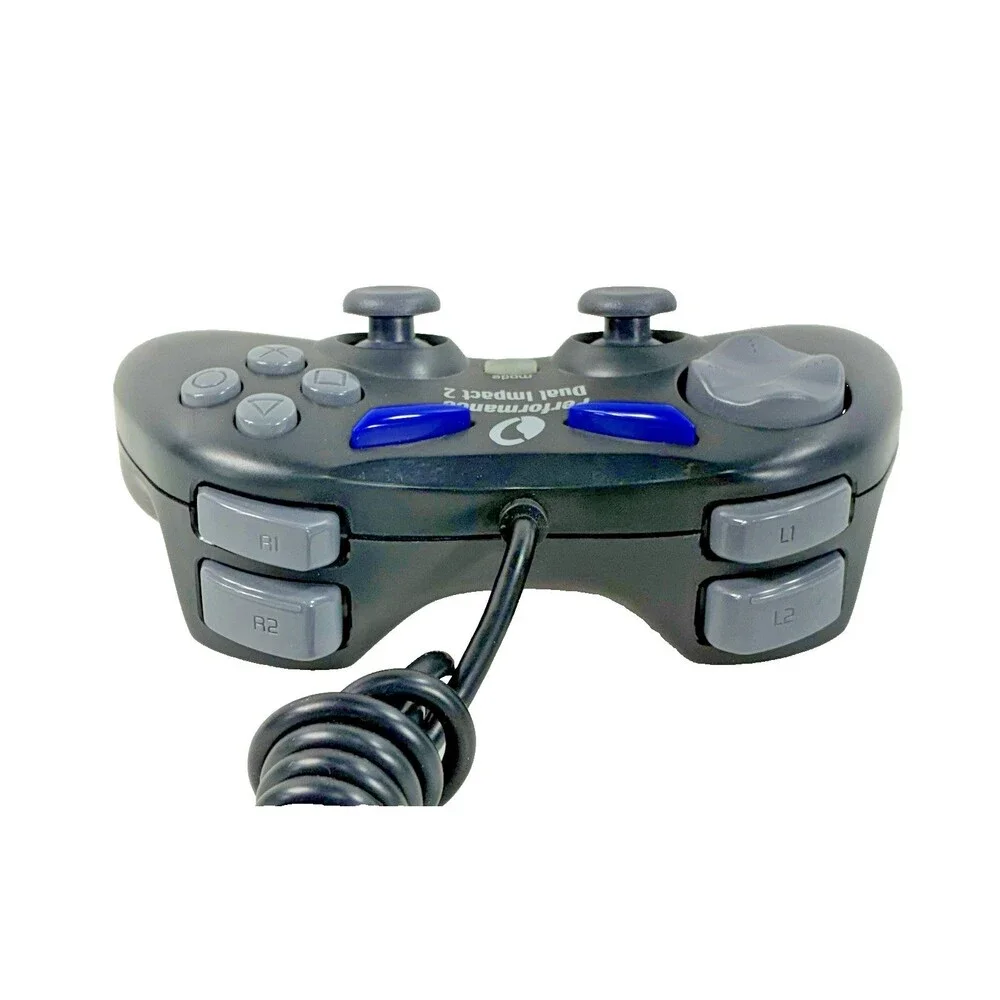 Performance Dual Impact 2 Sony PlayStation 2 Gray Wired Controller Tested